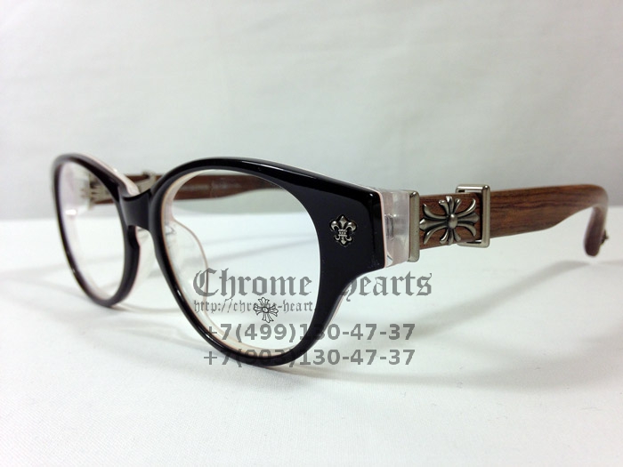Оправы Chrome Hearts  Biess II с деревянными дужками