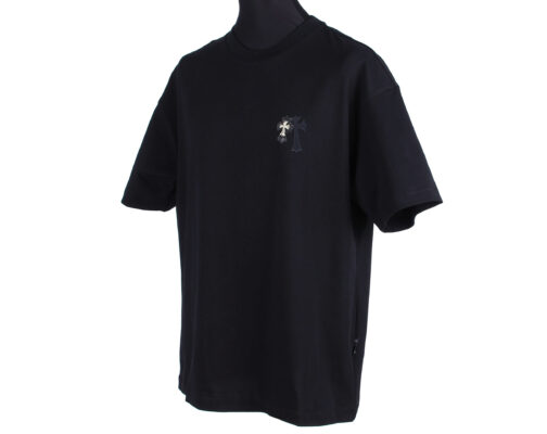 Черная футболка Chrome Hearts с крестами 1531
