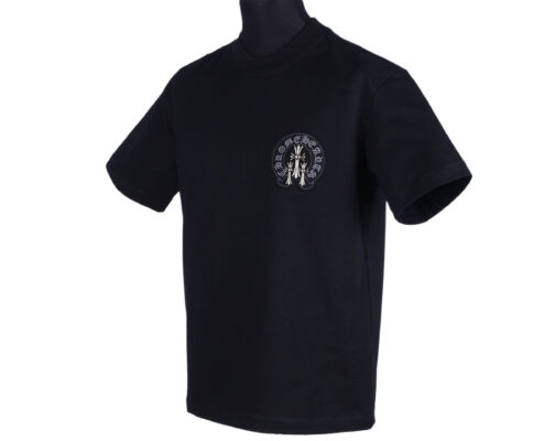 Модная футболка Chrome Hearts с крестами 1640