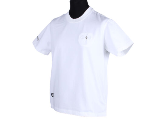 Белая футболка Chrome Hearts с крестами 1635