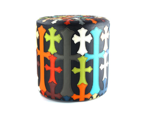 Уникальный пуфик Chrome Hearts 2103