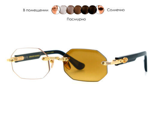 Новинки очков Chrome Hearts Deep Hexagonal 2202