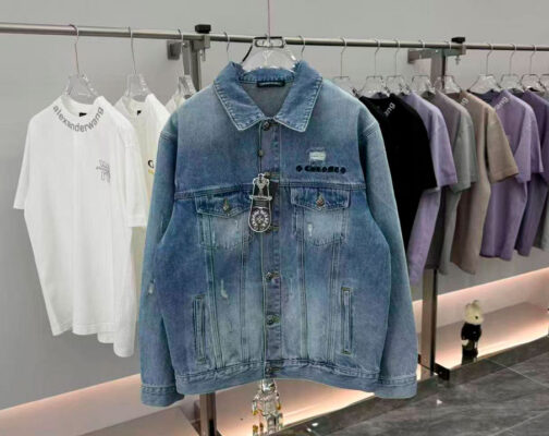 Джинсовая куртка от Chrome Hearts 3156