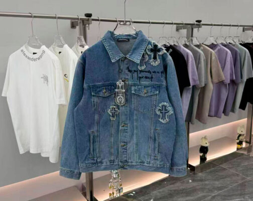 Джинсовая куртка от Chrome Hearts 2248