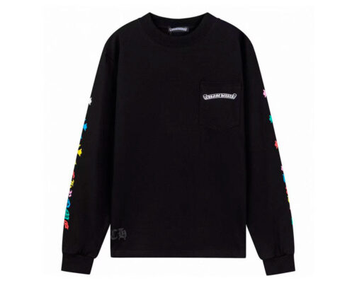 Черный лонгслив Sweatshirt Chrome Hearts 2252