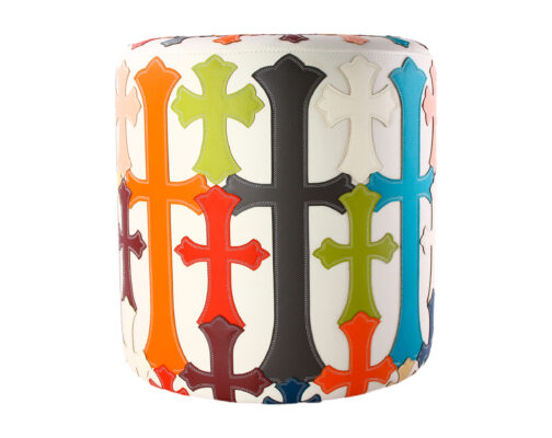 Уникальный пуфик Chrome Hearts 2146