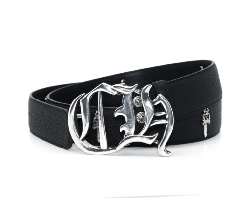 Ремень Chrome Hearts из натуральной кожи 2302