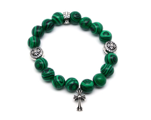 Браслет Chrome Hearts Heart из кварцевого камня 2762