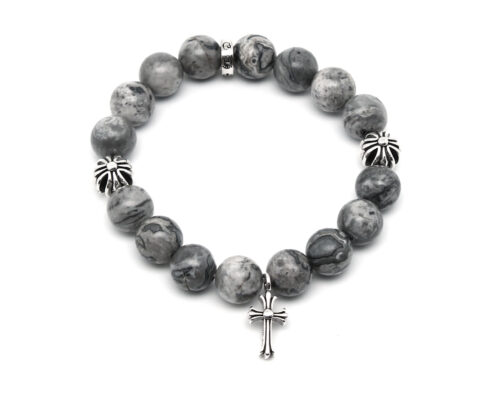 Браслет Chrome Hearts Heart из кварцевого камня 2760