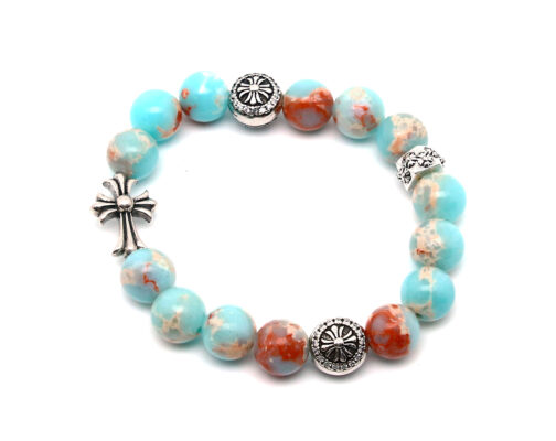 Браслет Chrome Hearts из кварцевого камня 2749