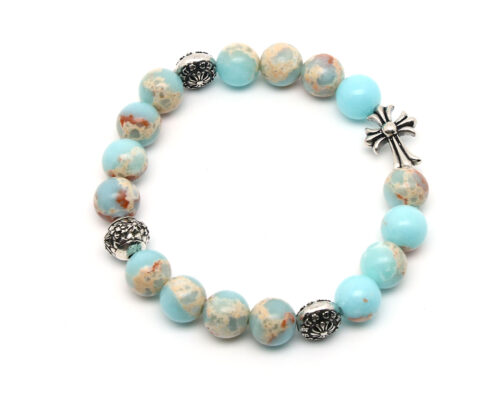 Браслет Chrome Hearts из кварцевого камня 2748