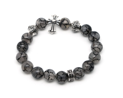 Браслет Chrome Hearts из кварцевого камня 2747