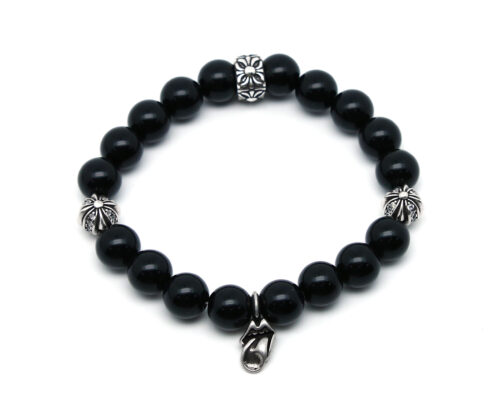 Браслет CHROME HEARTS Lip and Tongue из кварцевого камня 2742