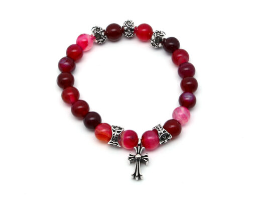 Браслет Chrome Hearts из кварцевого камня 2746