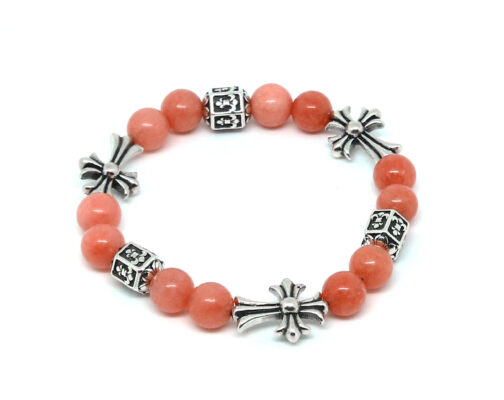 Браслет Chrome Hearts из кварцевого камня 2388