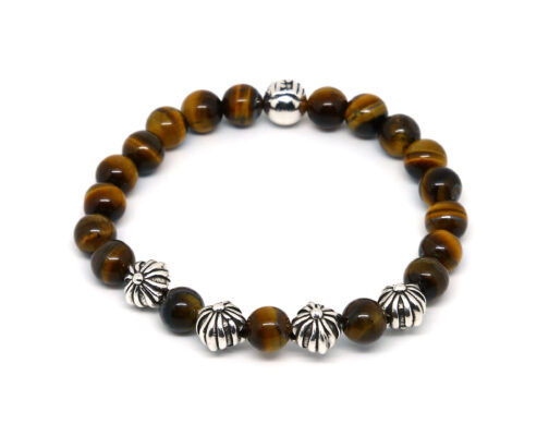 Браслет Chrome Hearts из натурального камня 2386