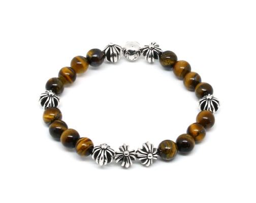 Браслет Chrome Hearts из натурального камня 2385