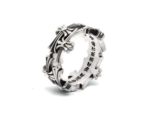 Кольцо Chrome Hearts Cemetery из нержавеющей стали 2551