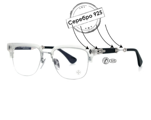 Оправа Chrome Hearts Evagilist из серебра 925 пробы 2576