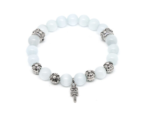 Браслет Chrome Hearts из кварцевого камня 2667