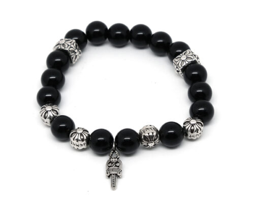 Браслет Chrome Hearts из кварцевого камня 2668