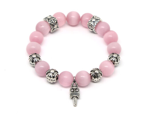 Браслет Chrome Hearts из кварцевого камня 2671