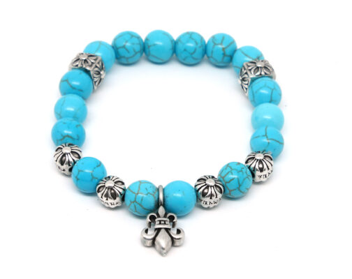 Браслет Chrome Hearts из кварцевого камня 2676