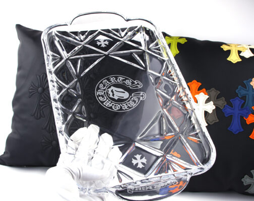 Kоллаборация Chrome Hearts и Baccarat поднос 2684
