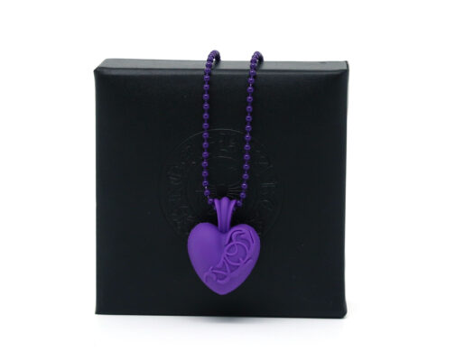 Силиконовая подвеска сердце Chrome Hearts 2696