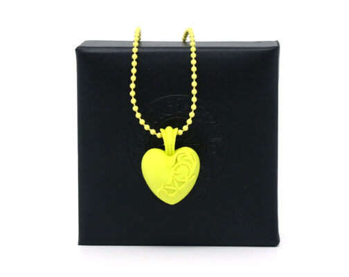 Силиконовая подвеска сердце Chrome Hearts 2695