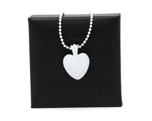 Силиконовая подвеска сердце Chrome Hearts 2694