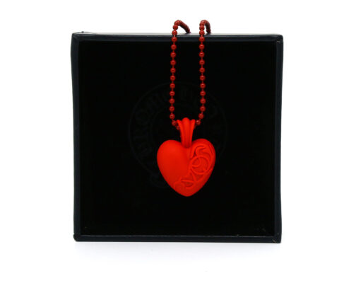 Силиконовая подвеска сердце Chrome Hearts 2700