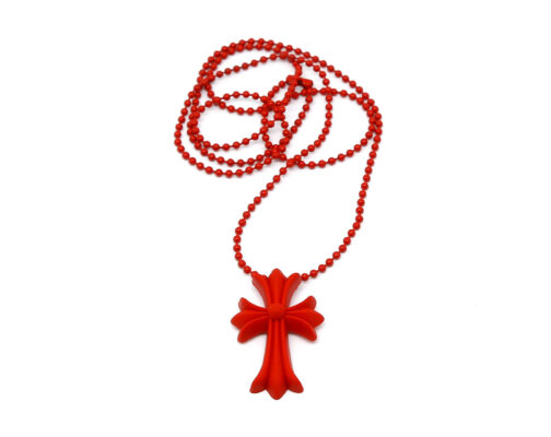 Силиконовая подвеска крест Chrome Hearts 2708