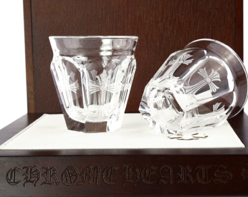 Kоллаборация Chrome Hearts и Baccarat стаканы 2682