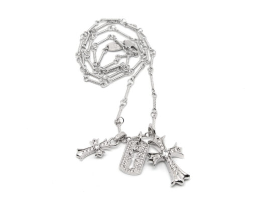 Подвеска с крестами Chrome Hearts из нержавеющей стали 2784
