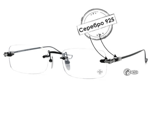 Оправа Chrome Hearts Sinnergasm II из серебра 925 пробы 3120