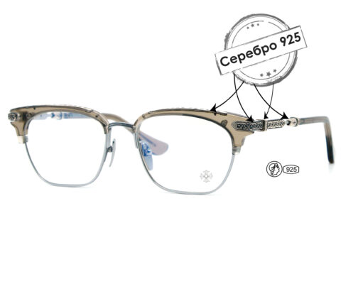 Оправа Chrome Hearts Vertical Smile II из серебра 925 пробы 3123