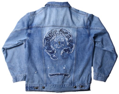 Джинсовая куртка от Chrome Hearts 3156