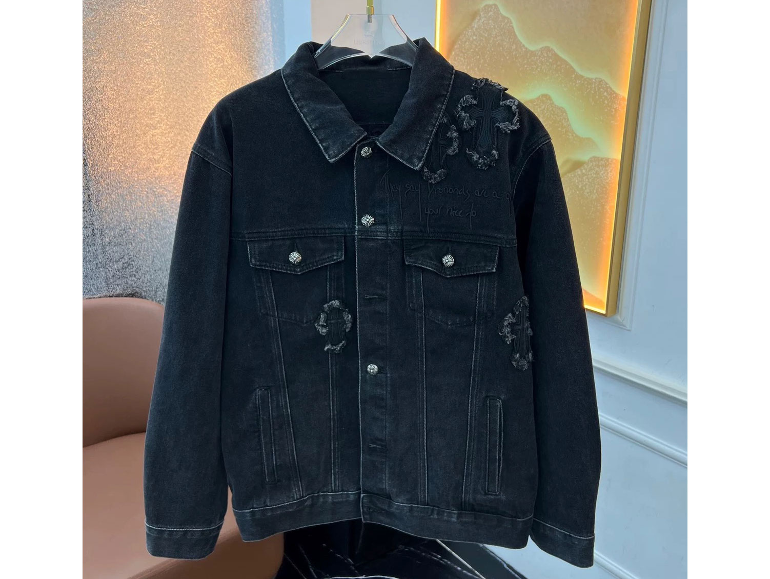 Джинсовая-Куртка-Chrome-Hearts-43