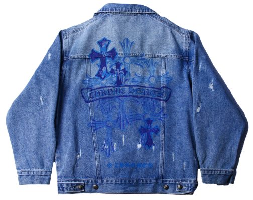 Джинсовая куртка от Chrome Hearts 3167
