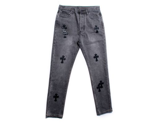 Джинсовые штаны от Chrome Hearts 3179