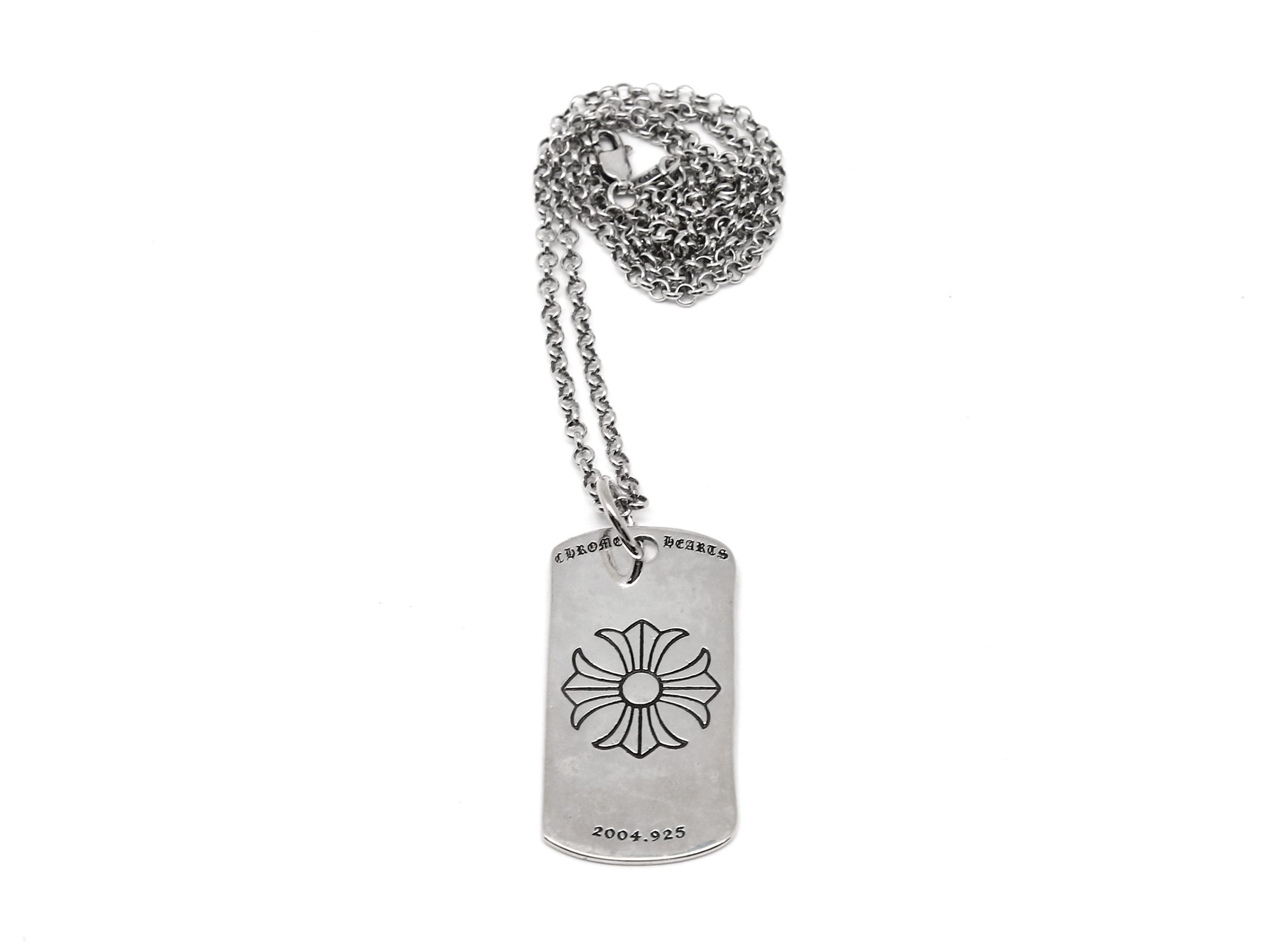 Подвеска жетон Chrome Hearts из нержавеющей стали 3483
