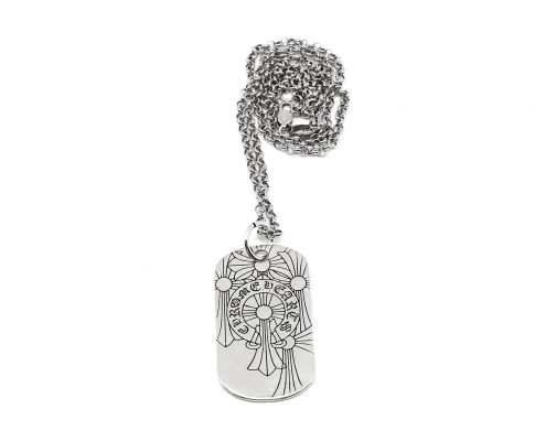 Подвеска жетон Chrome Hearts из нержавеющей стали 3482